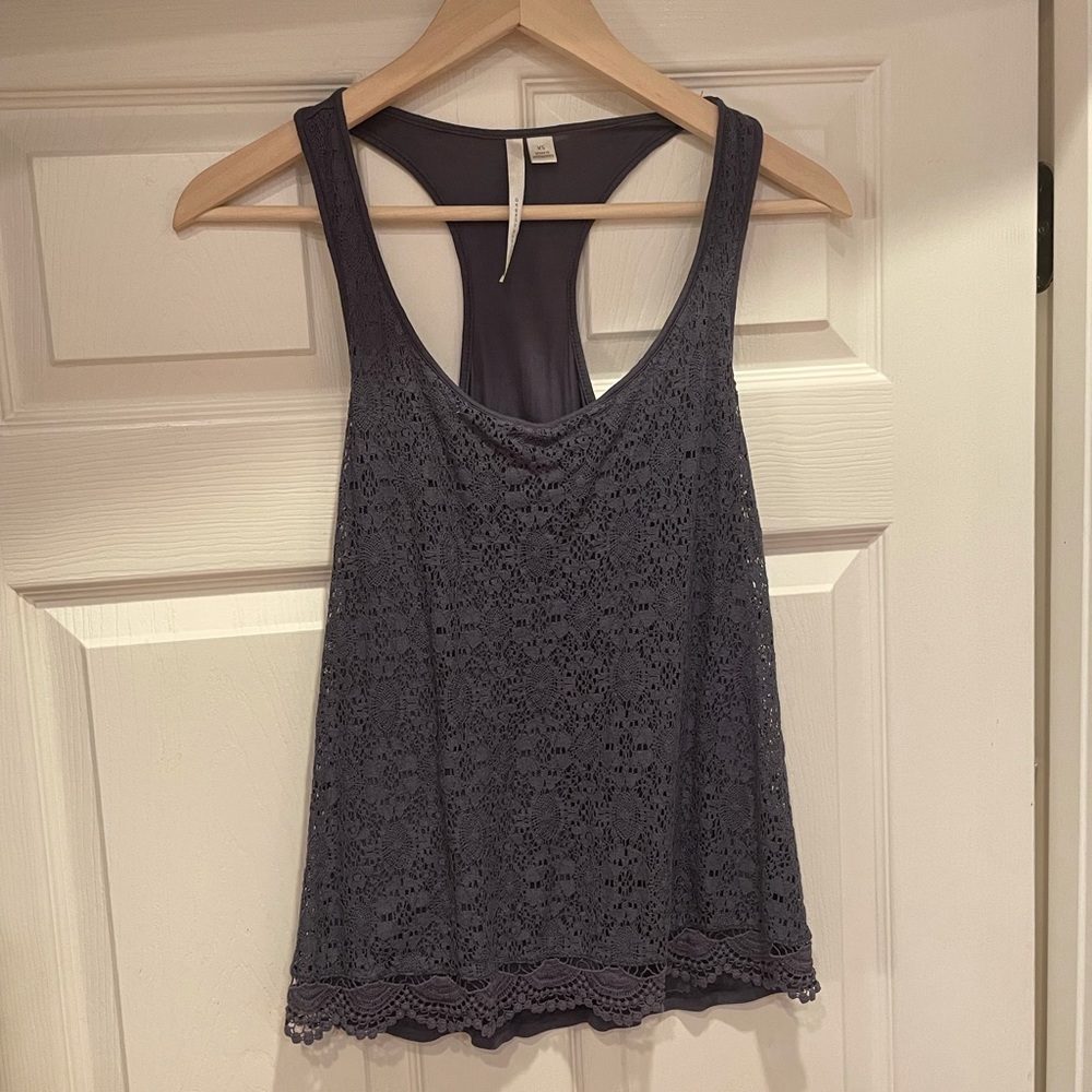 LC Lauren Conrad Lace Tank Top
